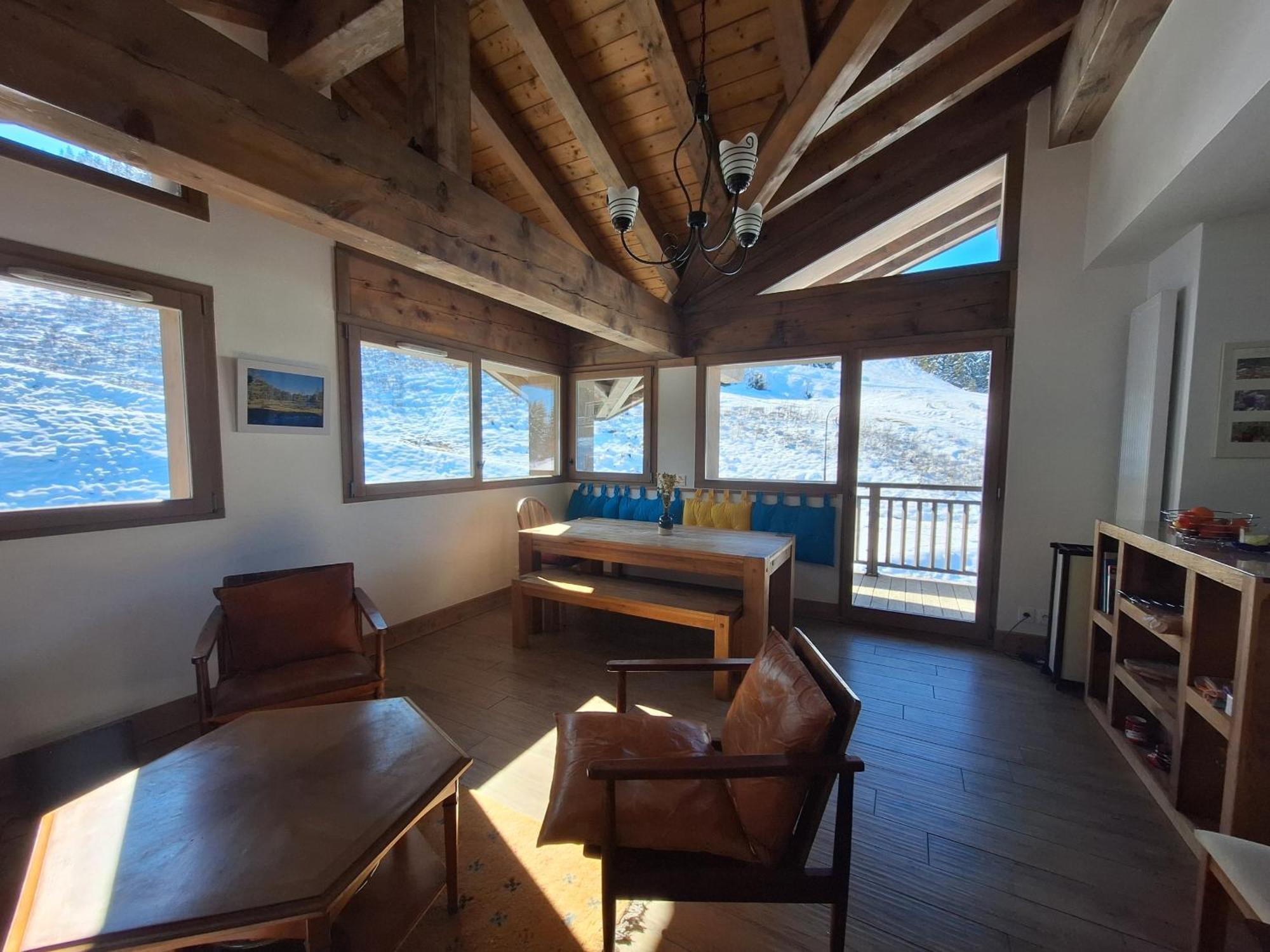 Les 7 laux immobilier chalet F Prapoutel Extérieur photo