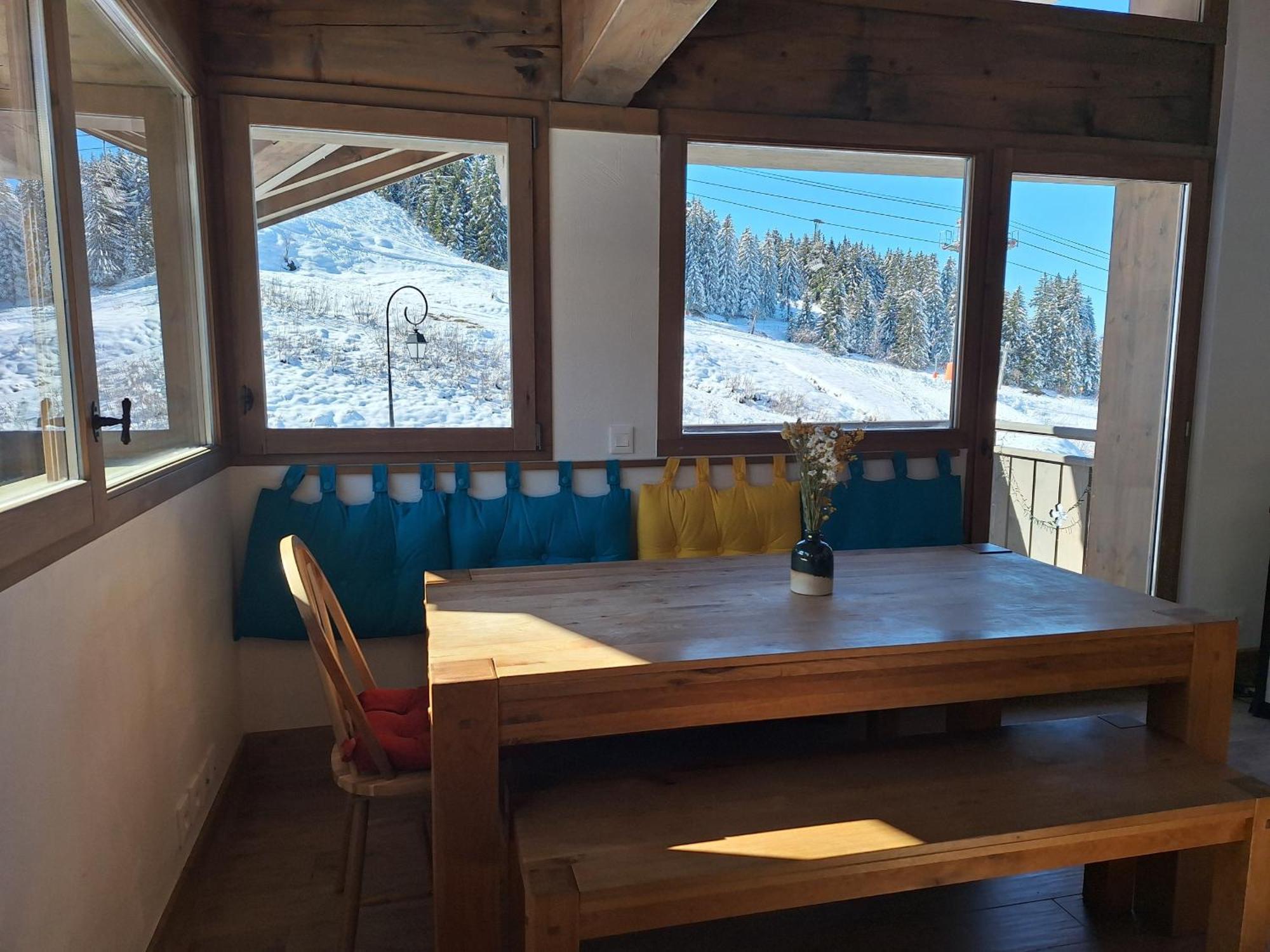 Les 7 laux immobilier chalet F Prapoutel Extérieur photo